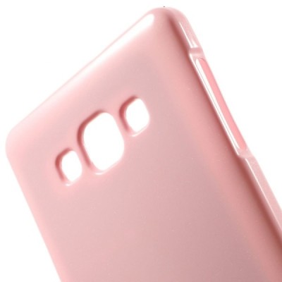 Samsung Galaxy A7 rožinis Mercury kieto silikono (TPU) dėklas / Priedai.lt