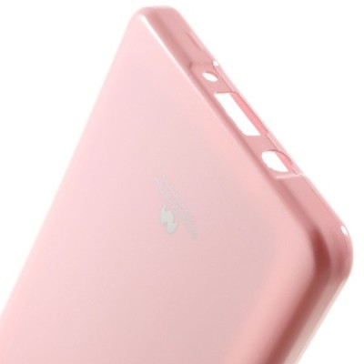 Samsung Galaxy A7 rožinis Mercury kieto silikono (TPU) dėklas / Priedai.lt
