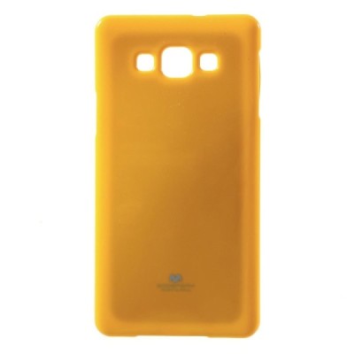 Samsung Galaxy A7 geltonas Mercury kieto silikono (TPU) dėklas / Priedai.lt