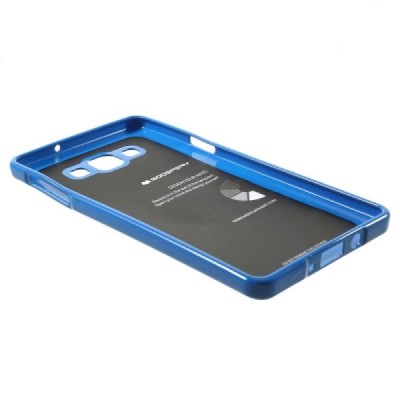 Samsung Galaxy A7 mėlynas Mercury kieto silikono (TPU) dėklas / Priedai.lt
