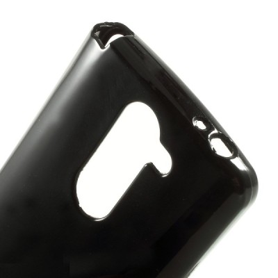 LG L Bello (D331, D335) Mercury melns cieta silikona (TPU) apvalks / vacins.lv