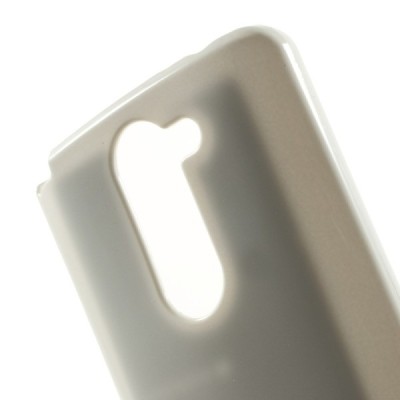 LG L Bello (D331, D335) baltas Mercury kieto silikono (TPU) dėklas / Priedai.lt