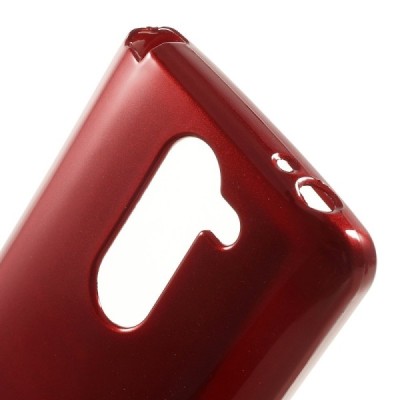 LG L Bello (D331, D335) raudonas Mercury kieto silikono (TPU) dėklas / Priedai.lt