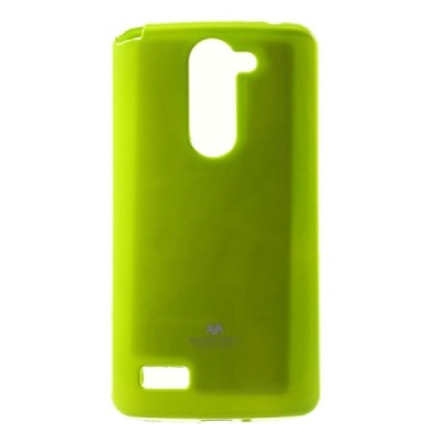 LG L Bello (D331, D335) Mercury zaļš cieta silikona (TPU) apvalks / Vacins.lv
