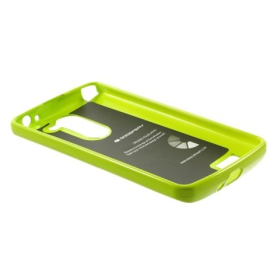 LG L Bello (D331, D335) Mercury zaļš cieta silikona (TPU) apvalks / Vacins.lv