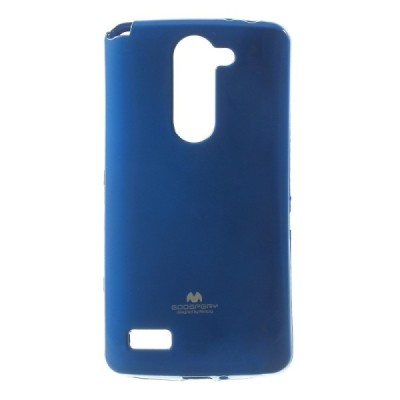 LG L Bello (D331, D335) Mercury zils cieta silikona (TPU) apvalks / vacins.lv