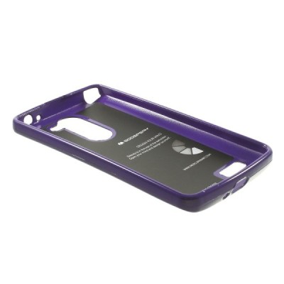 LG L Bello (D331, D335) Mercury violeta cieta silikona (TPU) apvalks / vacins.lv
