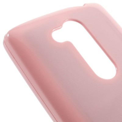 LG L Fino (D290, D295) rožinis Mercury kieto silikono (TPU) dėklas / Priedai.lt
