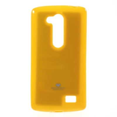 LG L Fino (D290, D295) geltonas Mercury kieto silikono (TPU) dėklas / Priedai.lt