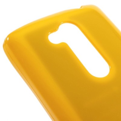 LG L Fino (D290, D295) Mercury dzeltens cieta silikona (TPU) apvalks / vacins.lv