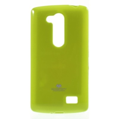 LG L Fino (D290, D295) žalias Mercury kieto silikono (TPU) dėklas / Priedai.lt