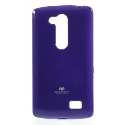 LG L Fino (D290, D295) violetinis Mercury kieto silikono (TPU) dėklas / Priedai.lt