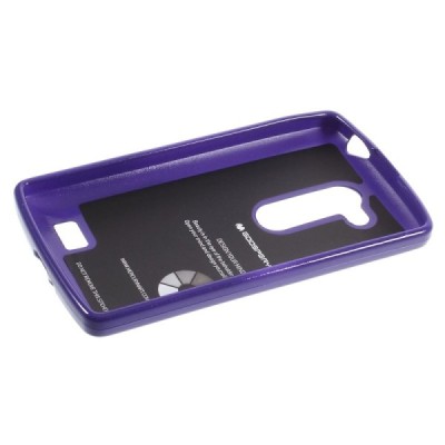 LG L Fino (D290, D295) violetinis Mercury kieto silikono (TPU) dėklas / Priedai.lt