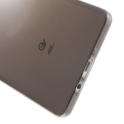 Samsung Galaxy A7 dzidrs (caurspīdīgs) cieta silikona TPU pasaulē planākais pelēks apvalks / Vacins.lv