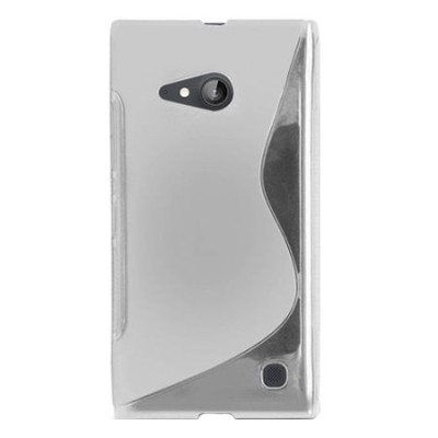 Nokia Lumia 730 (735) dzidrs un matēts cieta silikona (TPU) apvalks / Vacins.lv