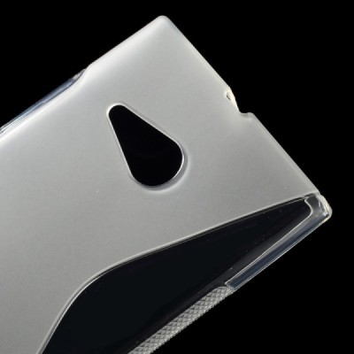 Nokia Lumia 730 (735) dzidrs un matēts cieta silikona (TPU) apvalks / Vacins.lv