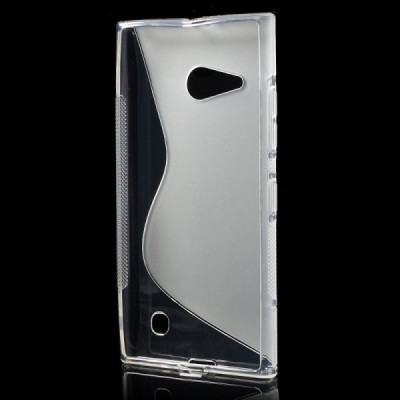 Nokia Lumia 730 (735) dzidrs un matēts cieta silikona (TPU) apvalks / Vacins.lv