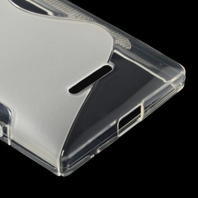 Microsoft Lumia 435 dzidrs un matēts cieta silikona (TPU) apvalks / Vacins.lv