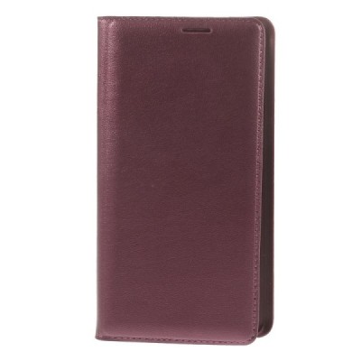 Samsung Galaxy Note Edge sarkans atvēramais Smart Wallet ādas maciņš - maks / Vacins.lv