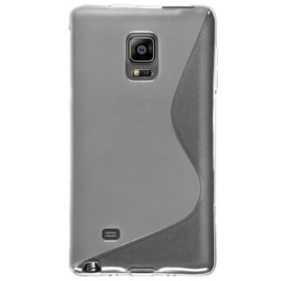 Samsung Galaxy Note Edge skaidrus (permatomas) kieto silikono TPU dėklas - nugarėlė / Priedai.lt
