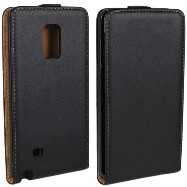 Klasikinis atverčiamas dėklas - juodas (Galaxy Note Edge)