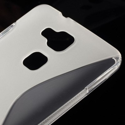 Huawei Ascend Mate 7 skaidrus (permatomas) kieto silikono TPU dėklas - nugarėlė / Priedai.lt