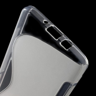 Samsung Galaxy A5 skaidrus (permatomas) kieto silikono TPU dėklas - nugarėlė / Priedai.lt