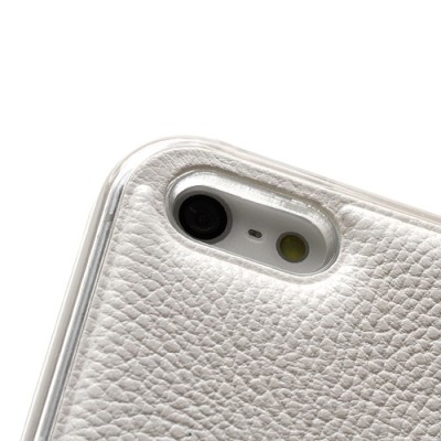 „Kingpad“ baltas odinis TPU Apple iPhone SE (5, 5s) dėklas (nugarėlė, dėkliukas) / Priedai.lt