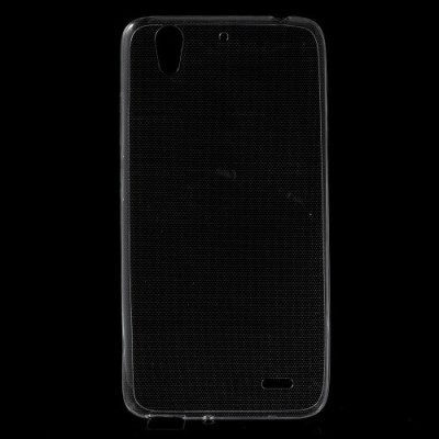 Huawei Ascend G630 skaidrus (permatomas) kieto silikono TPU ploniausias pasaulyje dėklas / Priedai.lt
