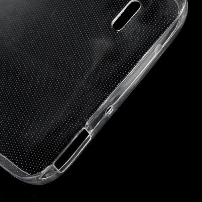 Huawei Ascend G630 skaidrus (permatomas) kieto silikono TPU ploniausias pasaulyje dėklas / Priedai.lt