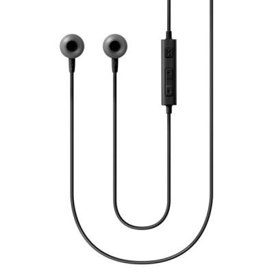 „Samsung“ originālie ausīs ieliekamās melnā austiņas (HS130) / Vacins.lv