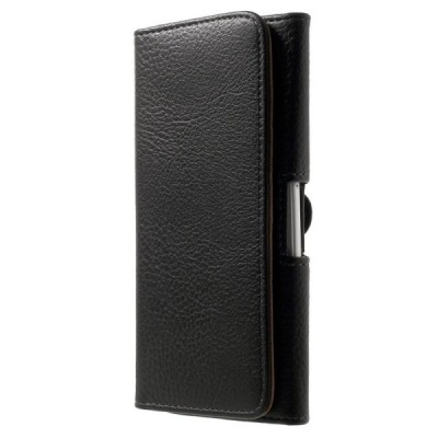 Universāls aizverams melns maciņš, ar kabatiņu kartem ielikt un iespēju piestiprināt pie siksnas (XL+ izmērs) | Vacins.lv