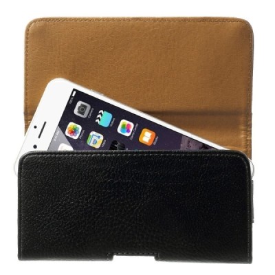 Universāls aizverams melns maciņš, ar kabatiņu kartem ielikt un iespēju piestiprināt pie siksnas (XL+ izmērs) | Vacins.lv