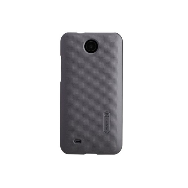 „Nillkin“ Frosted Shield futrālis - melns + ekrāna aizsargplēve (Desire 300)