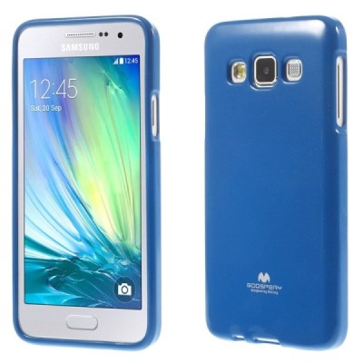 Samsung Galaxy A3 mėlynas Mercury kieto silikono (TPU) dėklas / Priedai.lt