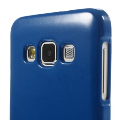 Samsung Galaxy A3 mėlynas Mercury kieto silikono (TPU) dėklas / Priedai.lt