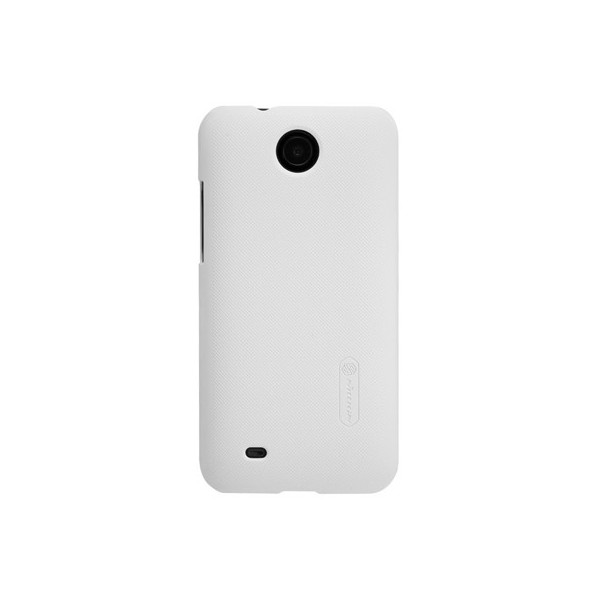 „Nillkin“ Frosted Shield dėklas - baltas + apsauginė ekrano plėvelė (Desire 300)