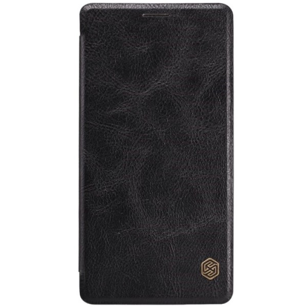 „Nillkin“ Qin atvēramais maciņš - melns (Galaxy A7 2015)