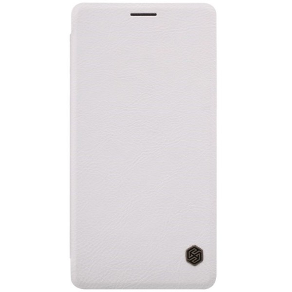 „Nillkin“ Qin atverčiamas dėklas - baltas (Galaxy A7 2015)