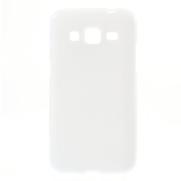 Cieta silikona (TPU) apvalks - balts (Galaxy Core Prime)