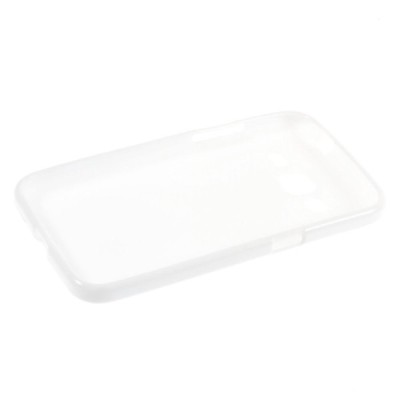 Samsung Galaxy Core Prime (G360) cieta silikona (TPU) balts apvalks / vacins.lv