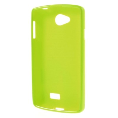 LG F60 (D390) cieta silikona (TPU) zaļš apvalks / Vacins.lv