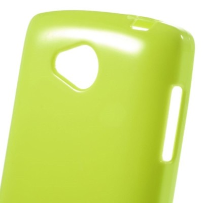 LG F60 (D390) cieta silikona (TPU) zaļš apvalks / Vacins.lv