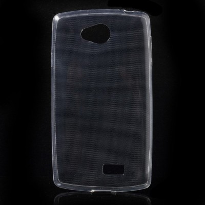 LG F60 (D390) dzidrs (caurspīdīgs) cieta silikona TPU pasaulē planākais apvalks / Vacins.lv