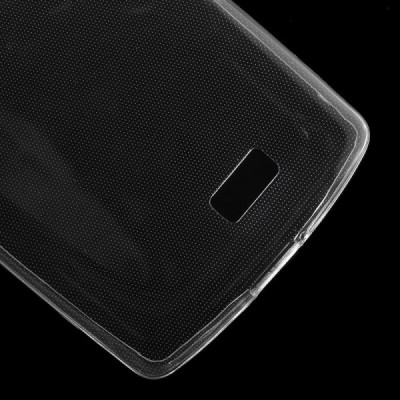 LG F60 (D390) dzidrs (caurspīdīgs) cieta silikona TPU pasaulē planākais apvalks / Vacins.lv