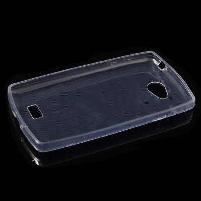 LG F60 (D390) dzidrs (caurspīdīgs) cieta silikona TPU pasaulē planākais apvalks / Vacins.lv