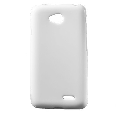 LG L65 kieto silikono TPU baltas dėklas - nugarėlė / Priedai.lt