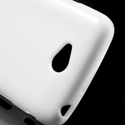 LG L65 kieto silikono TPU baltas dėklas - nugarėlė / Priedai.lt