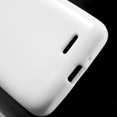 LG L65 kieto silikono TPU baltas dėklas - nugarėlė / Priedai.lt