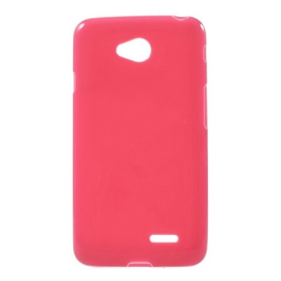 LG L65 kieto silikono TPU raudonas dėklas - nugarėlė / Priedai.lt
